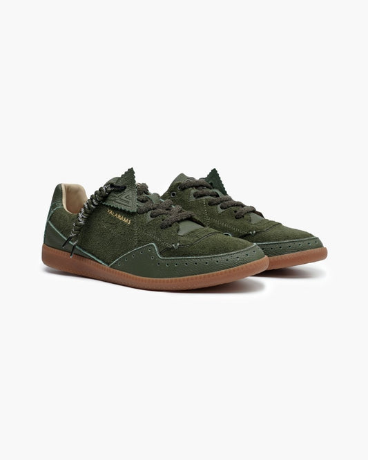 Abel 100 Hunter Green Shoes - Valabasas