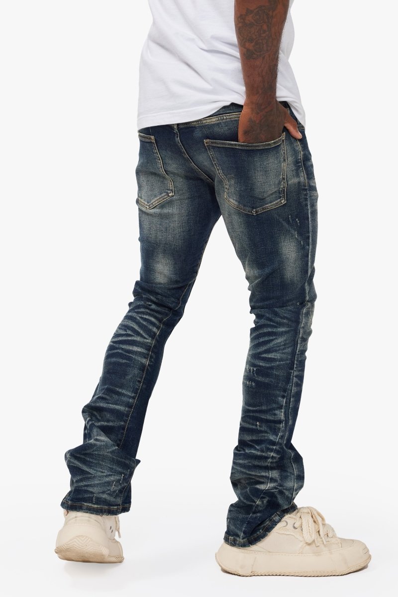 Absorb Dark Blue Stacked - Valabasas