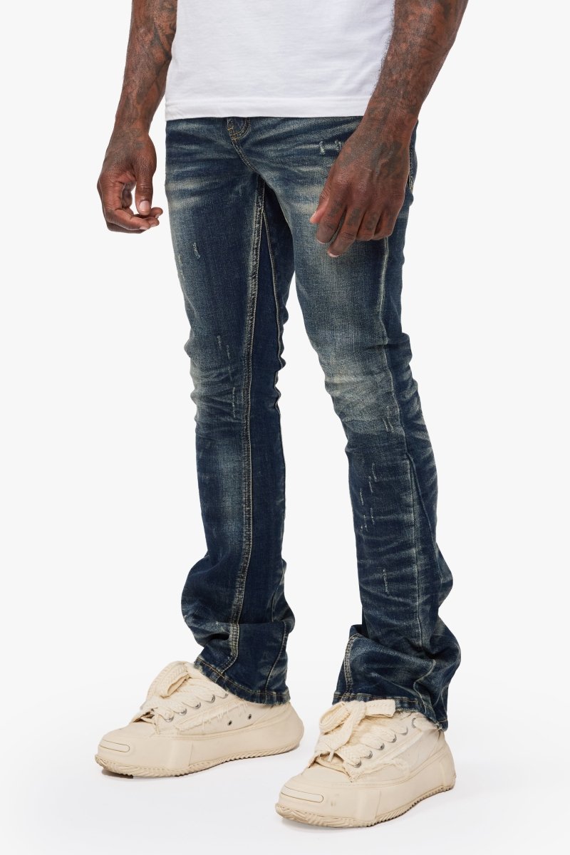 Absorb Dark Blue Stacked - Valabasas