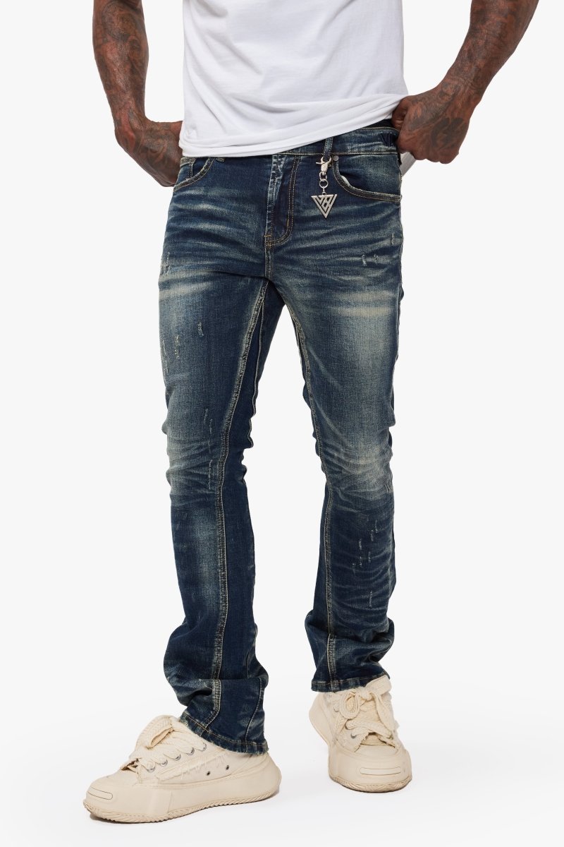Absorb Dark Blue Stacked - Valabasas
