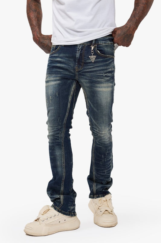 Absorb Dark Blue Stacked - Valabasas