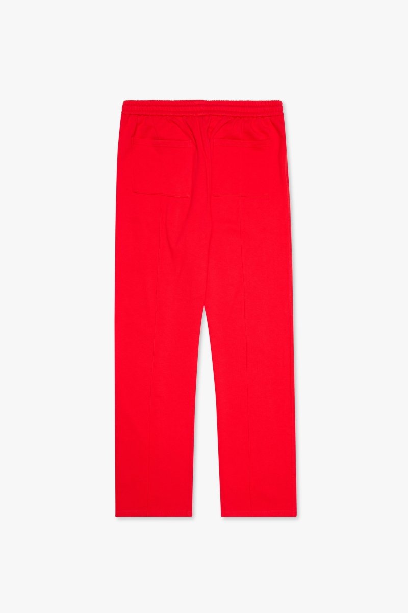 "ACE" STRAIGHT PANT RED - Valabasas