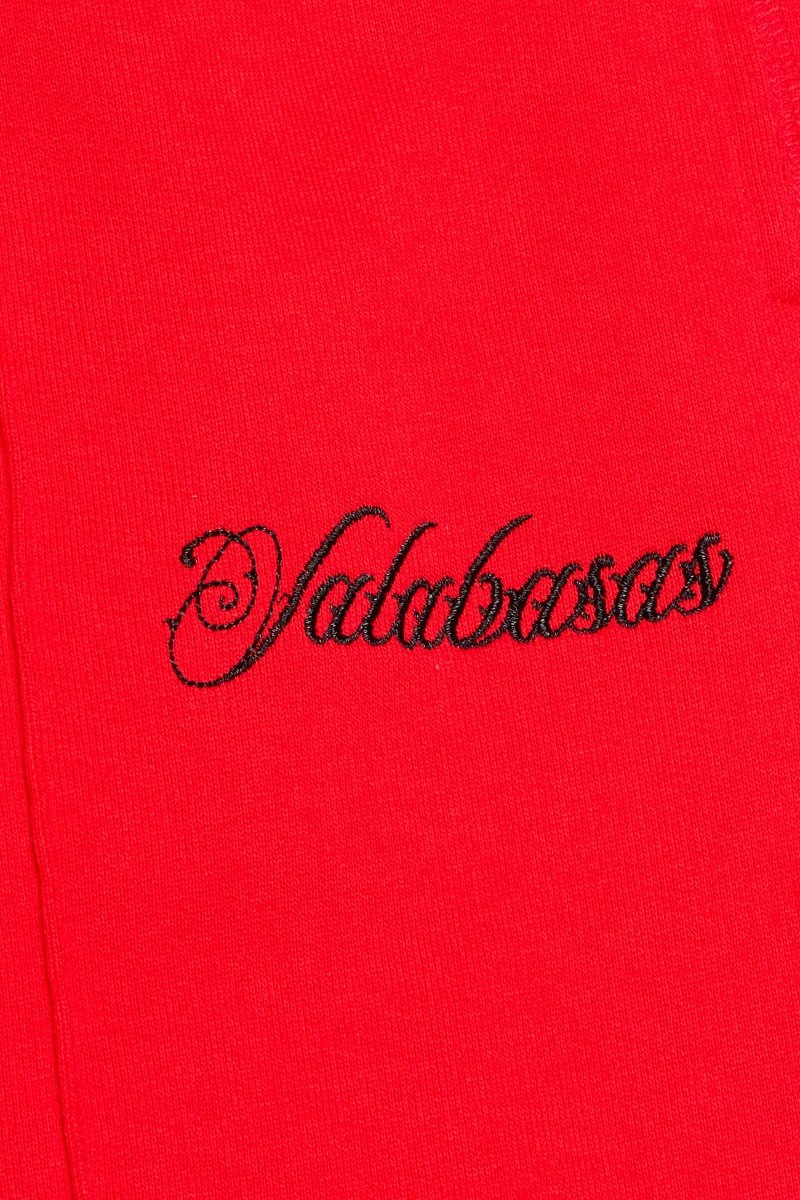 "ACE" STRAIGHT PANT RED - Valabasas