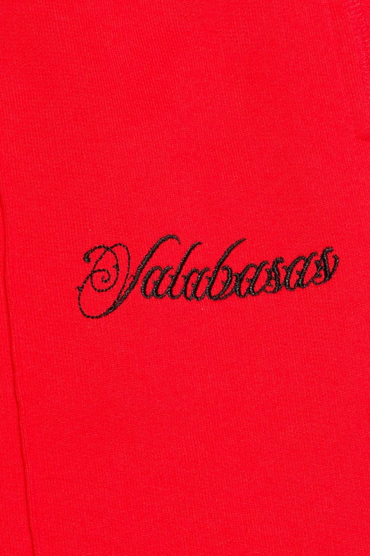 "ACE" STRAIGHT PANT RED - Valabasas