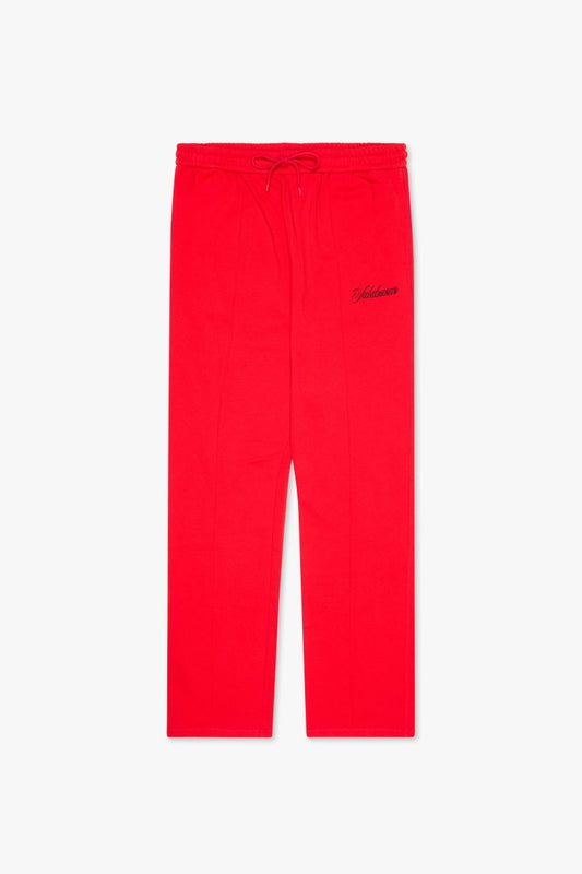 "ACE" STRAIGHT PANT RED - Valabasas