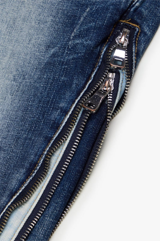 "ADAPT" VINTAGE V DARK BLUE WASHED - Valabasas