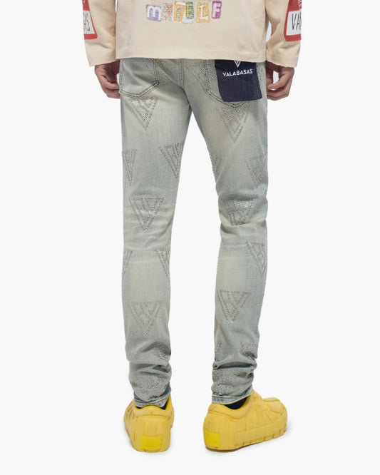 Aevorin Vintage Wash Skinny Jeans - Valabasas