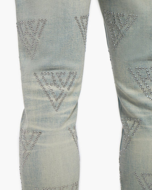 Aevorin Vintage Wash Skinny Jeans - Valabasas