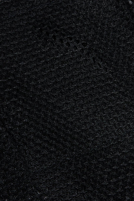 "AGENT” STACKED FLARE JEAN BLACK - Valabasas