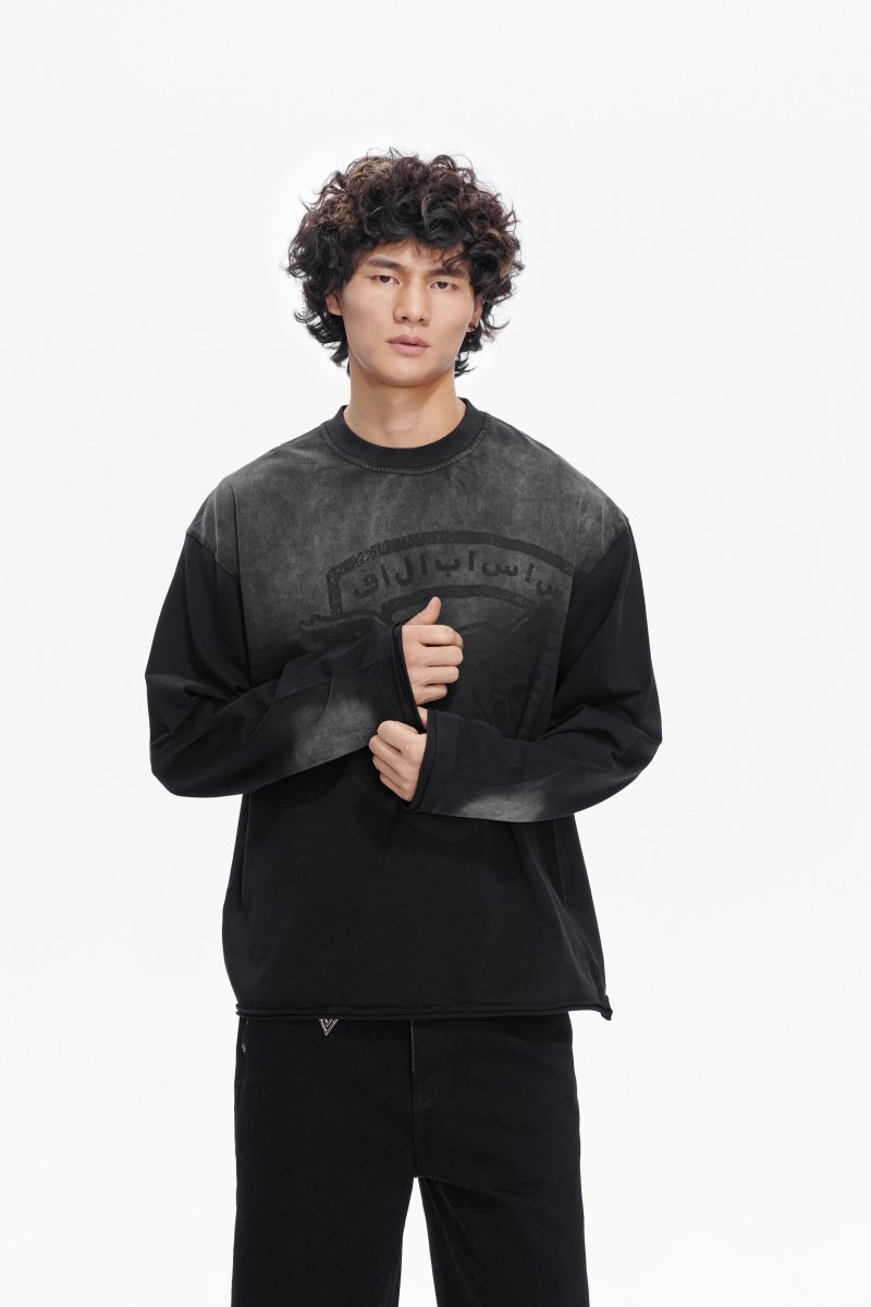 Air Black Crewneck - Valabasas
