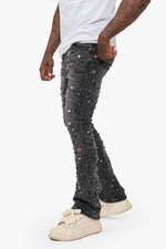 Alguero Black Grey Stacked