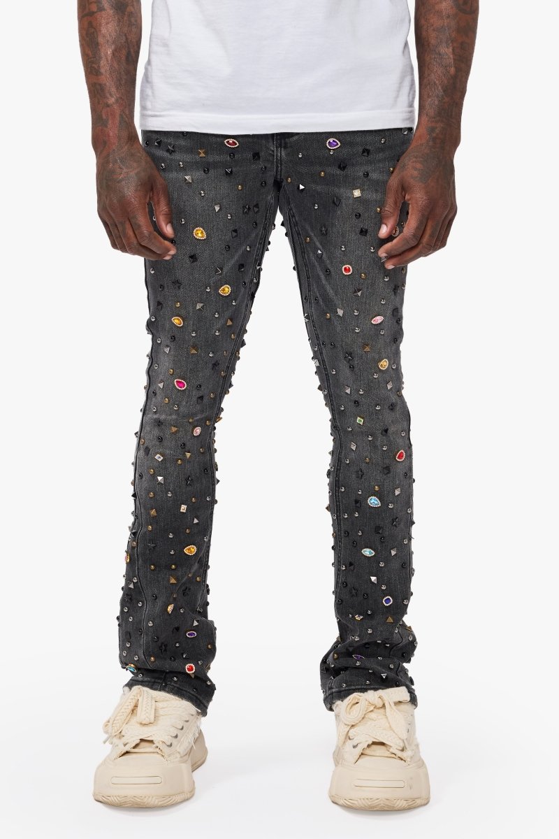 Alguero Black Grey Stacked - Valabasas