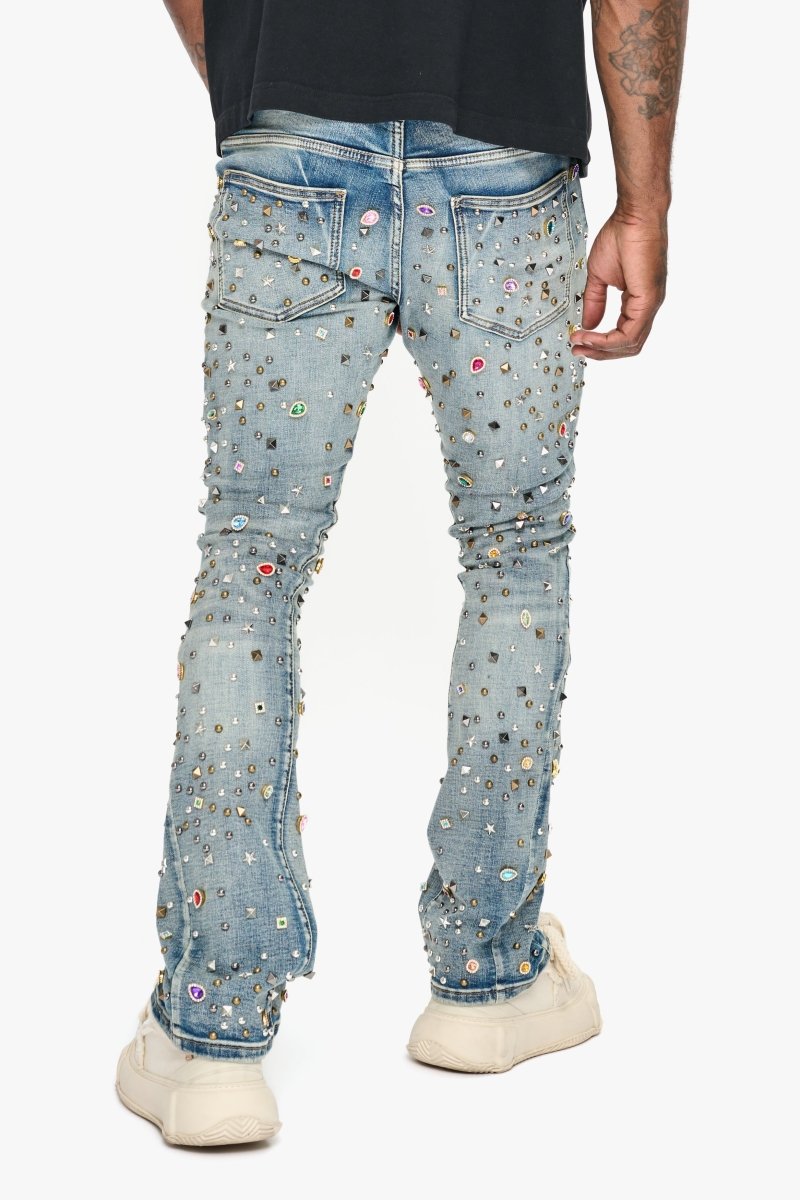 Alguero Blue Washed Stacked - Valabasas