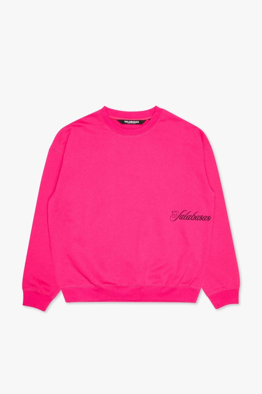"ALLOY" CREW NECK FUSCHIA - Valabasas