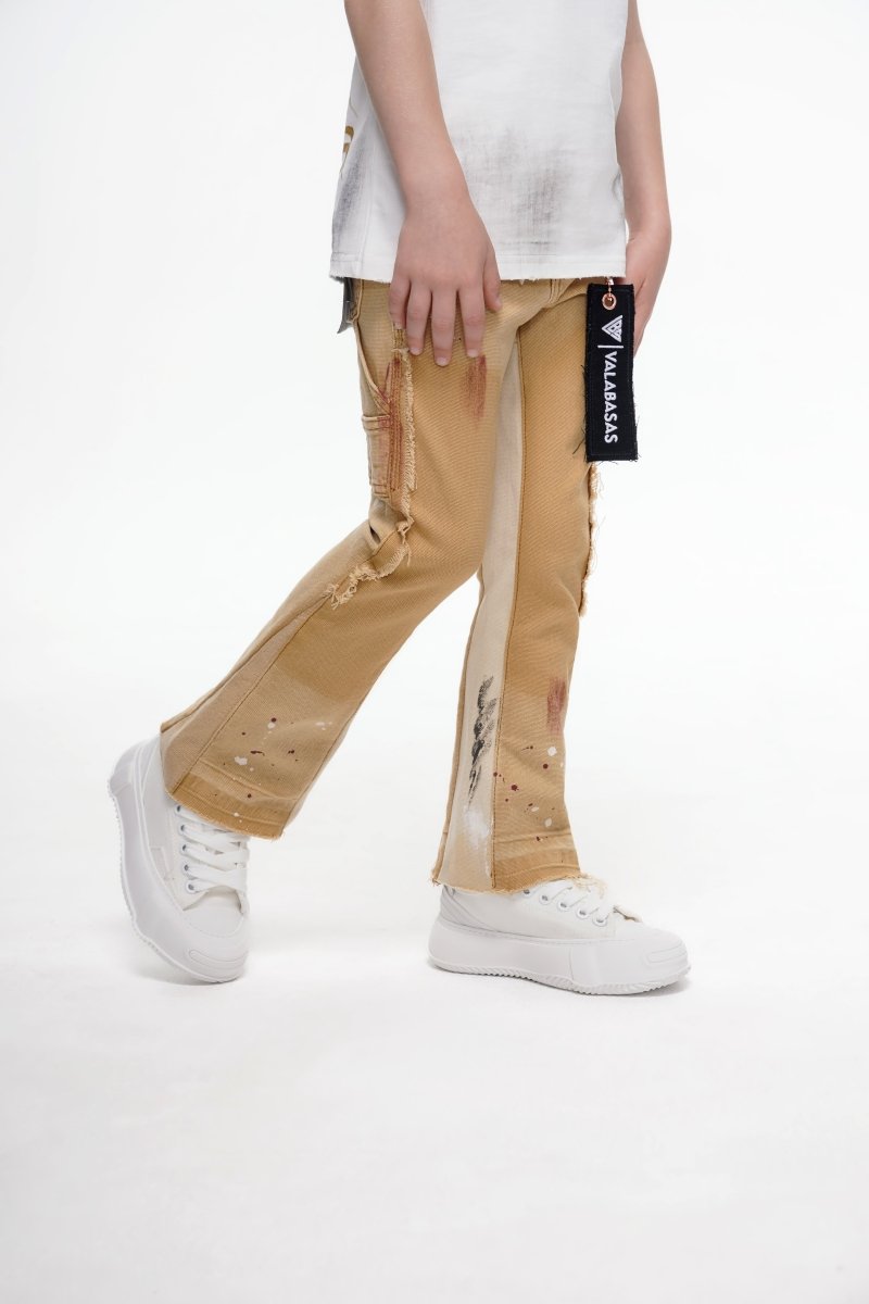 Alpha Kids Stacked Denim Cahi - Valabasas
