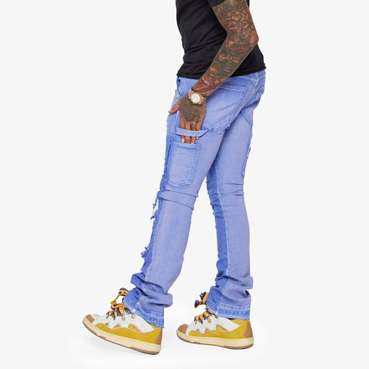 “ALPHA" STACKED FLARE PURPLE - Valabasas