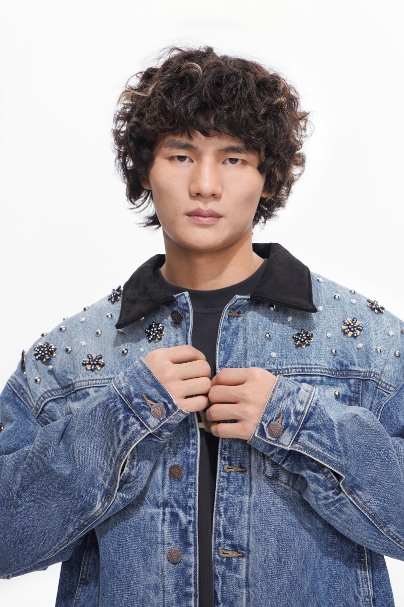 Appearance Jacket Blue Washed - Valabasas