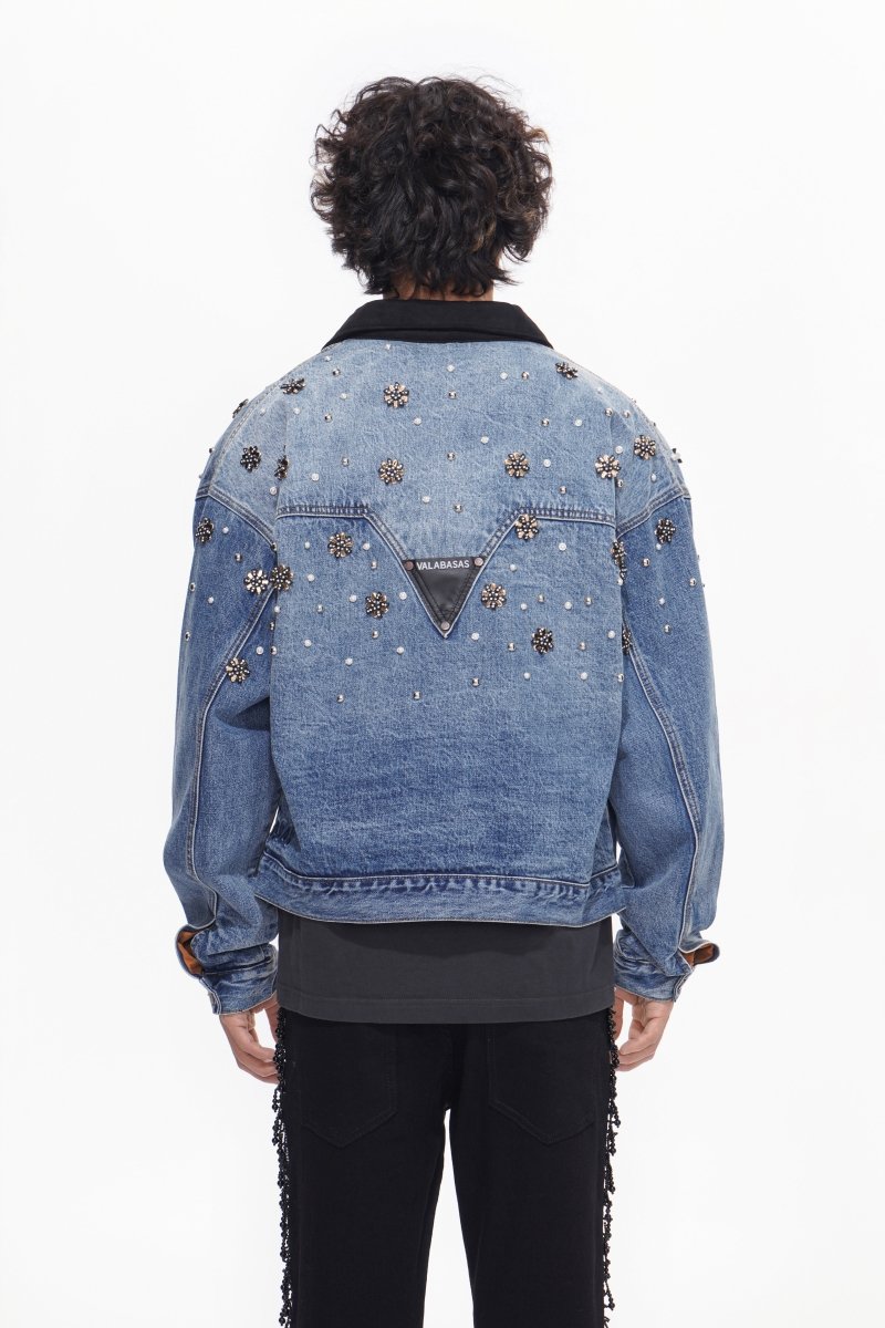 Appearance Jacket Blue Washed - Valabasas