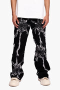Archane Spider Baggy Black White