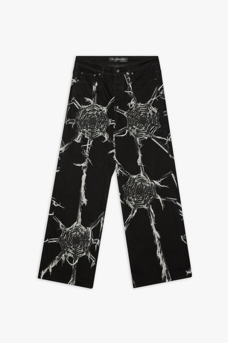 Archane Baggy Black White - Valabasas