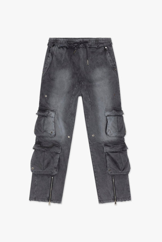 Arkham Pants Grey Wash - Valabasas