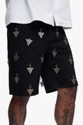 Ascension Jet Black Shorts