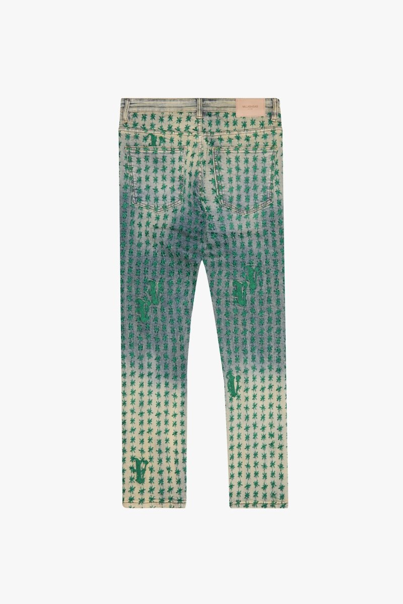 "ASTERISK" SKINNY BLUE/ GREEN - Valabasas