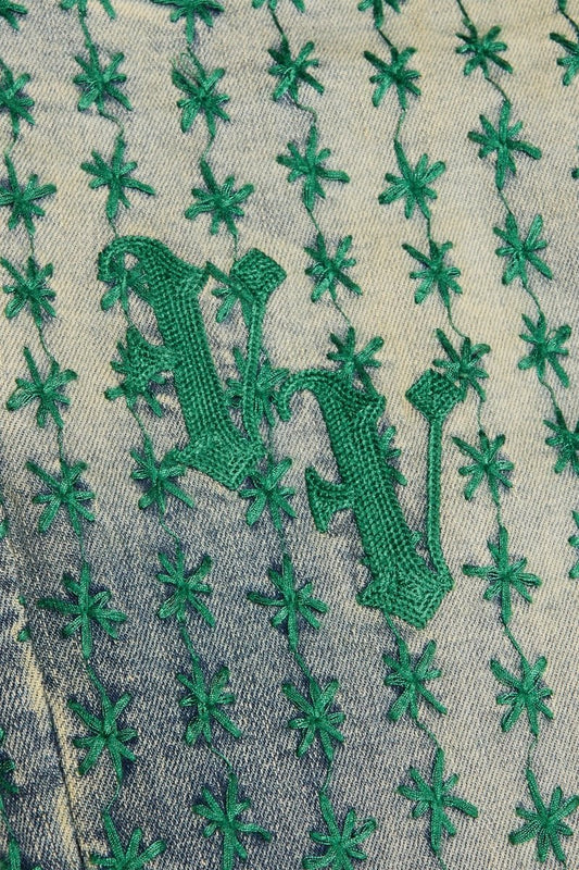 "ASTERISK" SKINNY BLUE/ GREEN - Valabasas