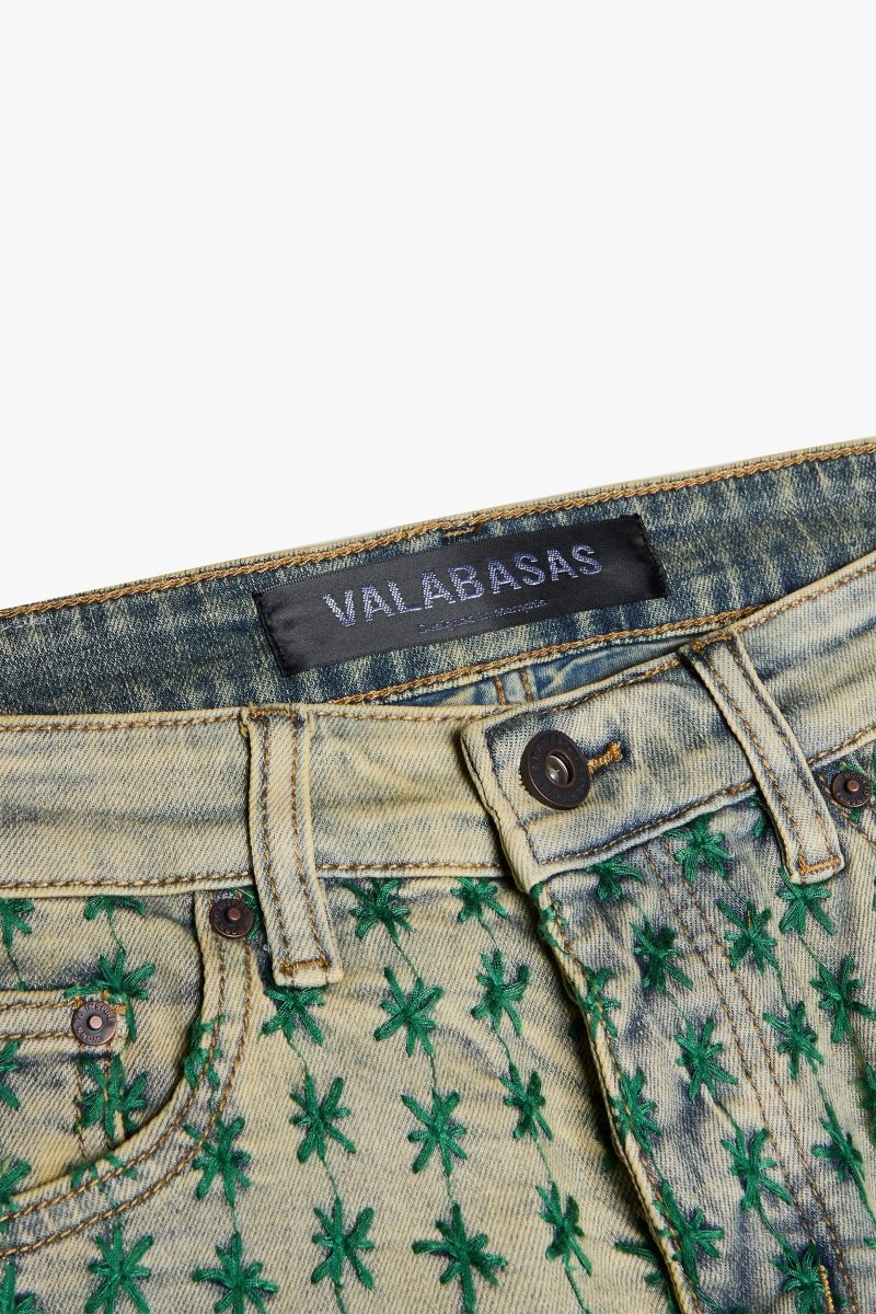 "ASTERISK" SKINNY BLUE/ GREEN - Valabasas