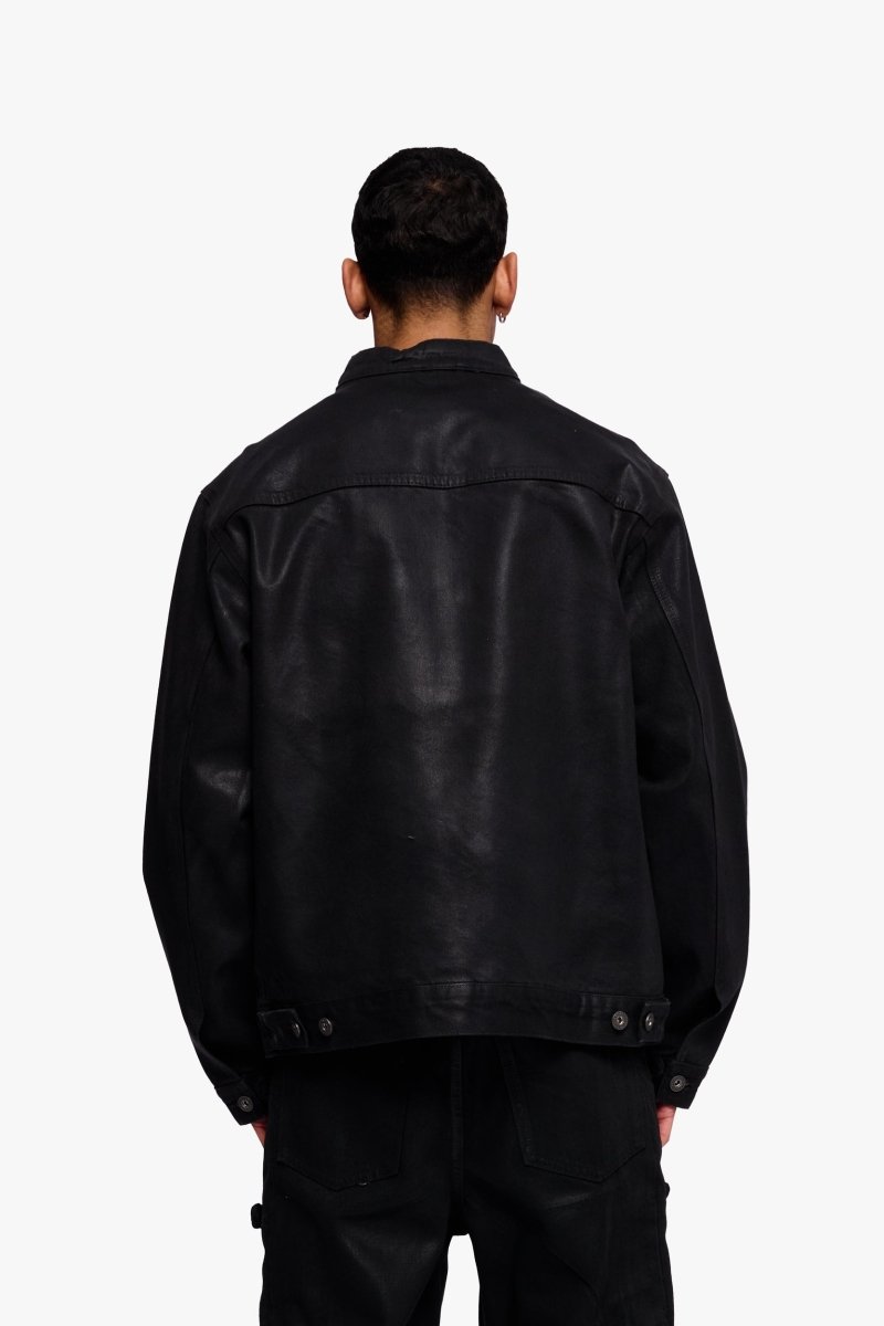 Astro Jacket Black Waxed - Valabasas