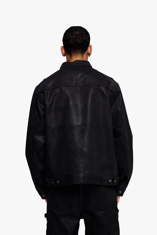 Astro Jacket Black Waxed - Valabasas