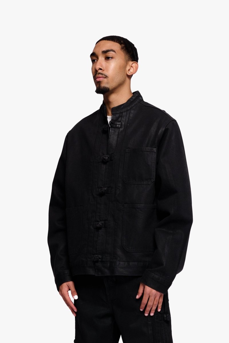 Astro Jacket Black Waxed - Valabasas