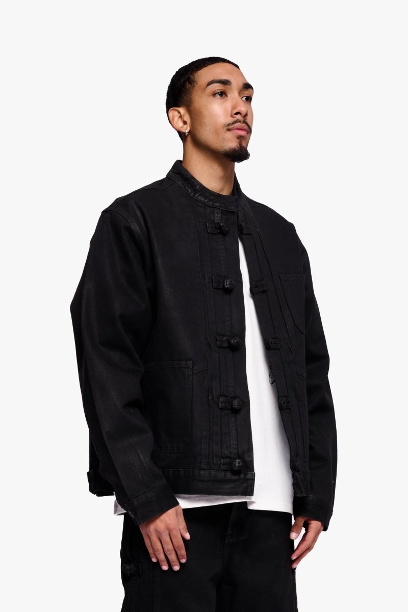 Astro Jacket Black Waxed - Valabasas