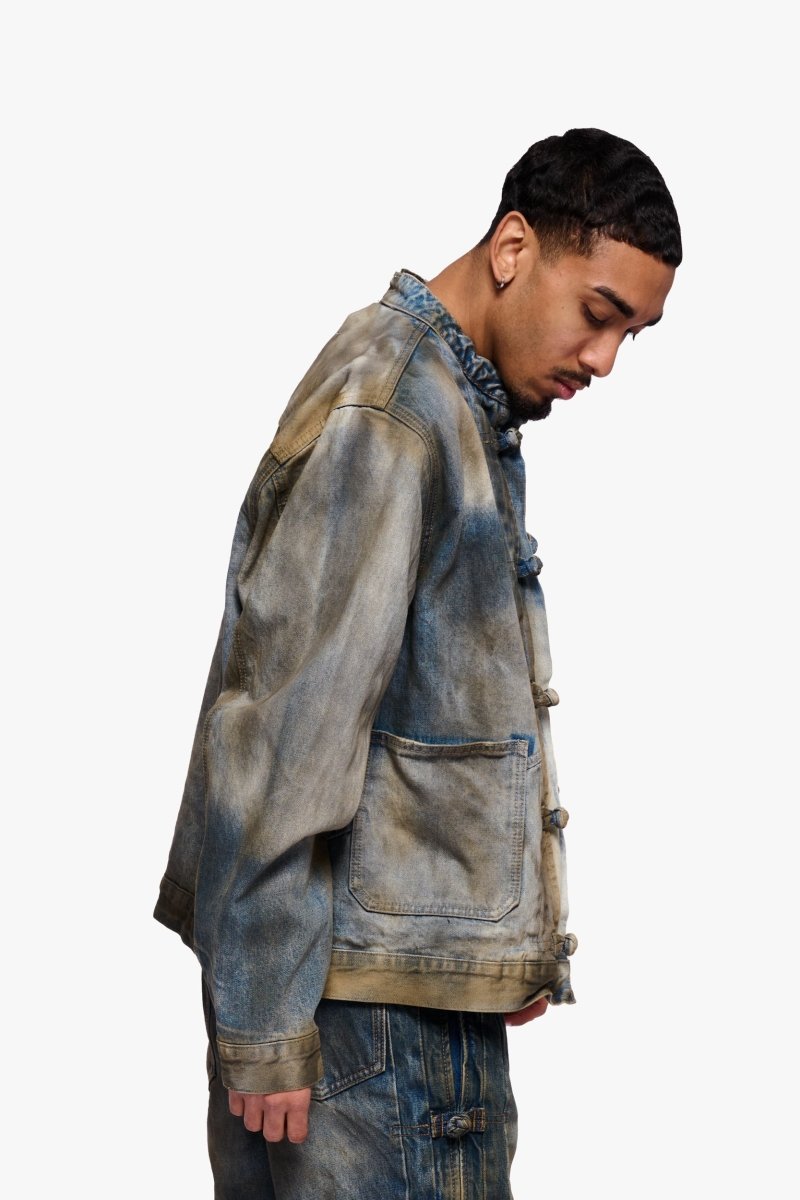 Astro Jacket Dirty Blue Washed - Valabasas