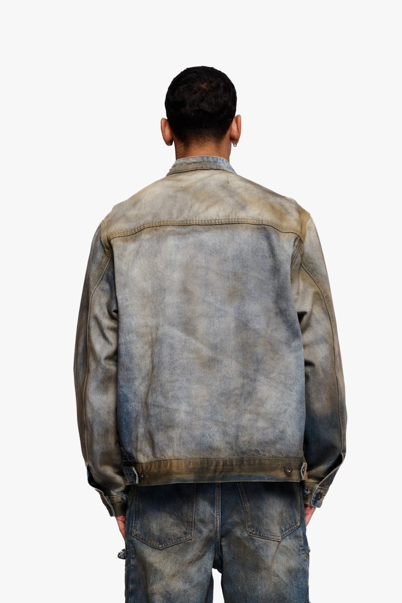 Astro Jacket Dirty Blue Washed - Valabasas