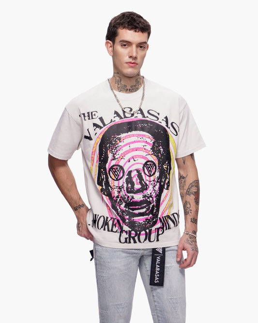 Awoken Minds Tee Beige - Valabasas