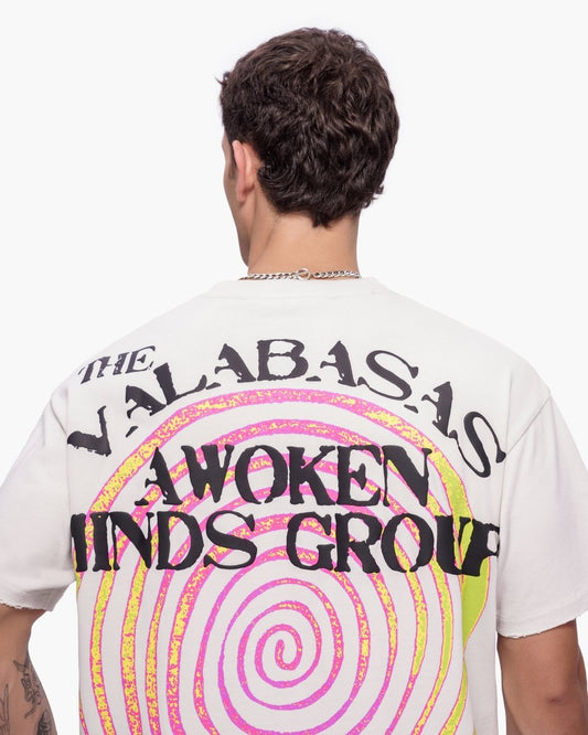 Awoken Minds Tee Beige - Valabasas