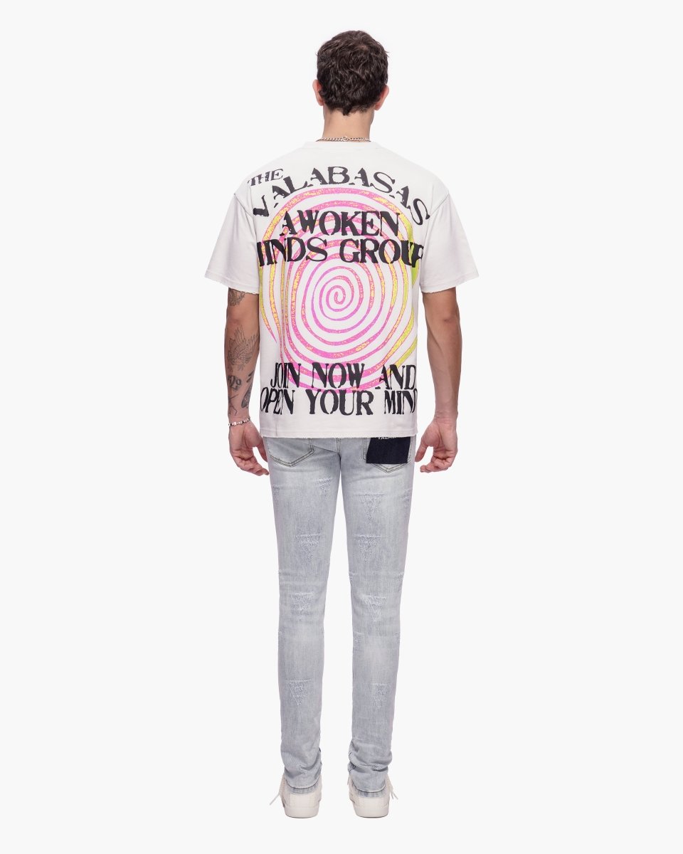 Awoken Minds Tee Beige - Valabasas