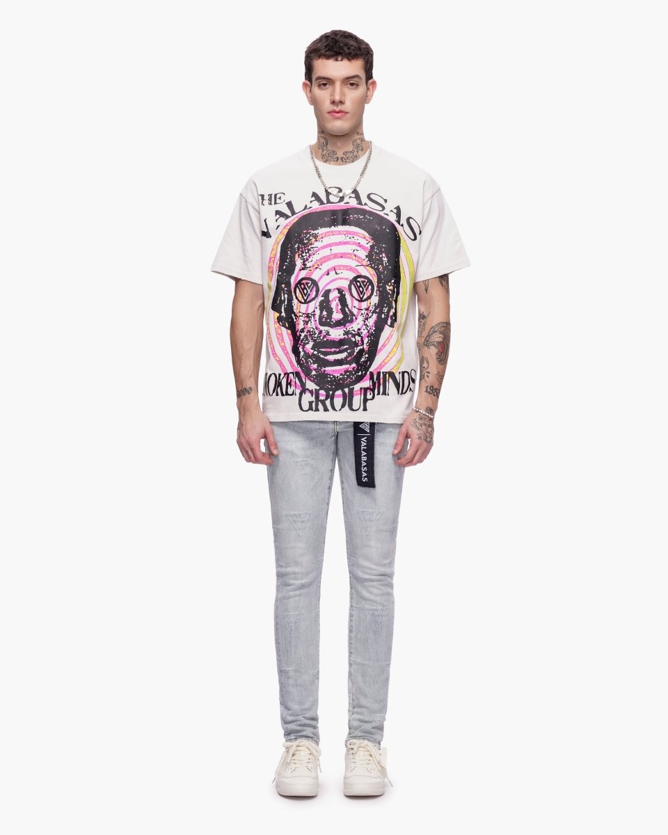 Awoken Minds Tee Beige - Valabasas