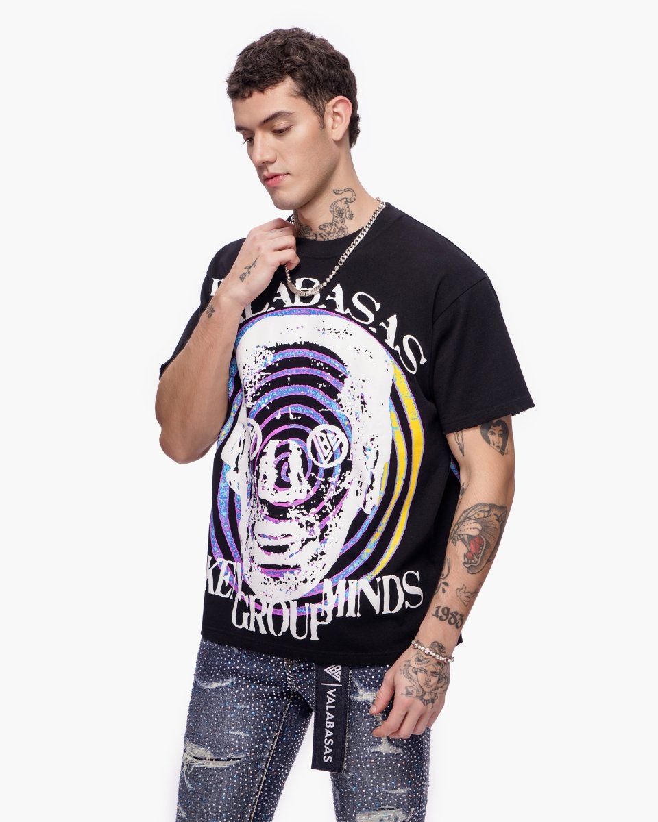 Awoken Minds Tee Black - Valabasas