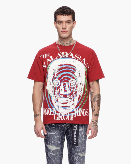 Awoken Minds Tee Red - Valabasas