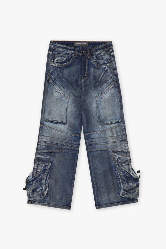 Azulejo Baggy Jeans Blue Washed - Valabasas