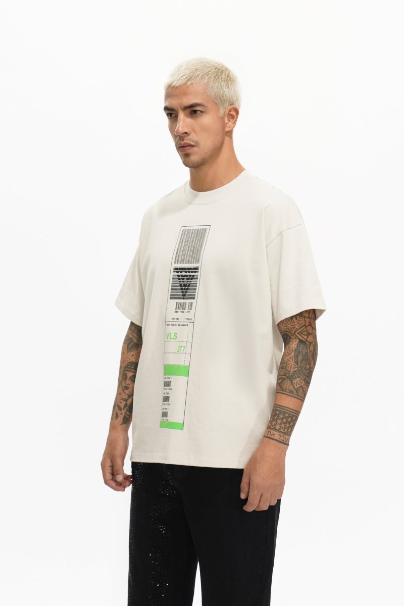 Baggage Claim Tee Cream - Valabasas