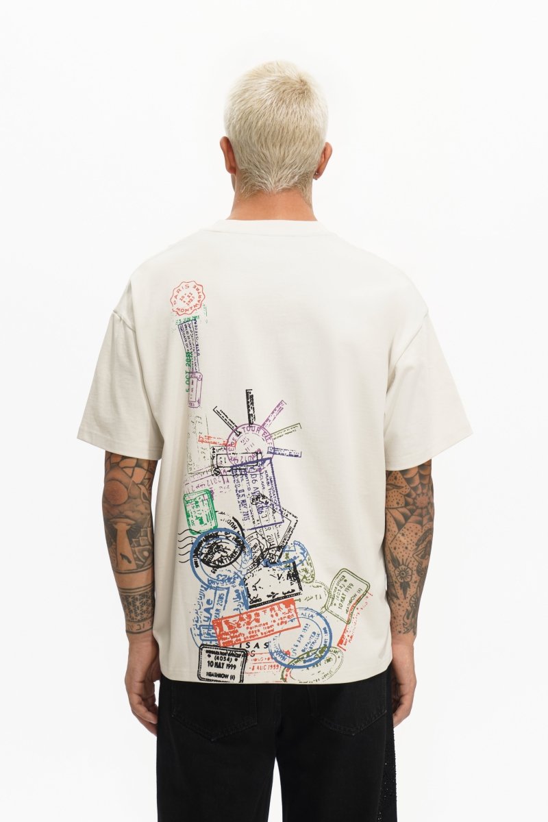 Baggage Claim Tee Cream - Valabasas