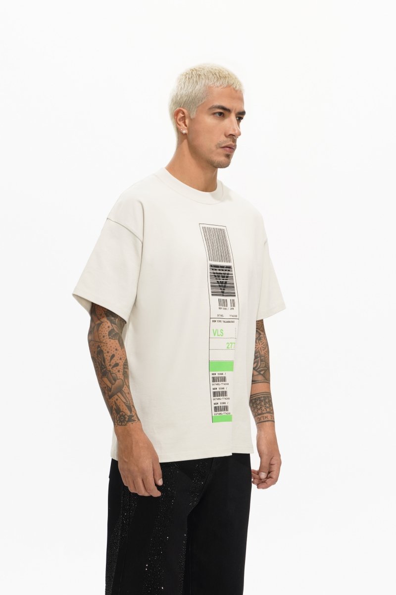 Baggage Claim Tee Cream - Valabasas