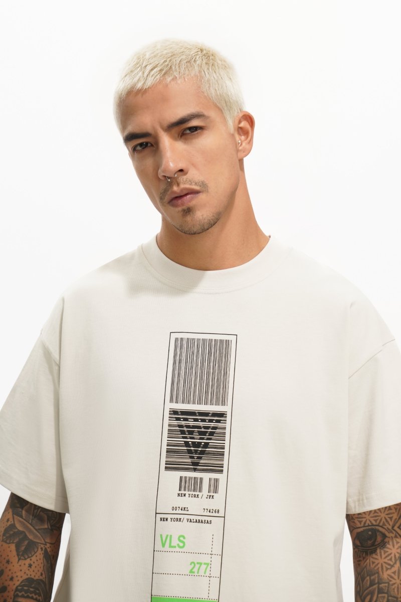 Baggage Claim Tee Cream - Valabasas