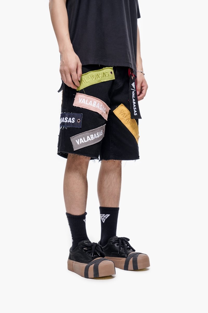 Banner Jorts Jet Black - Valabasas