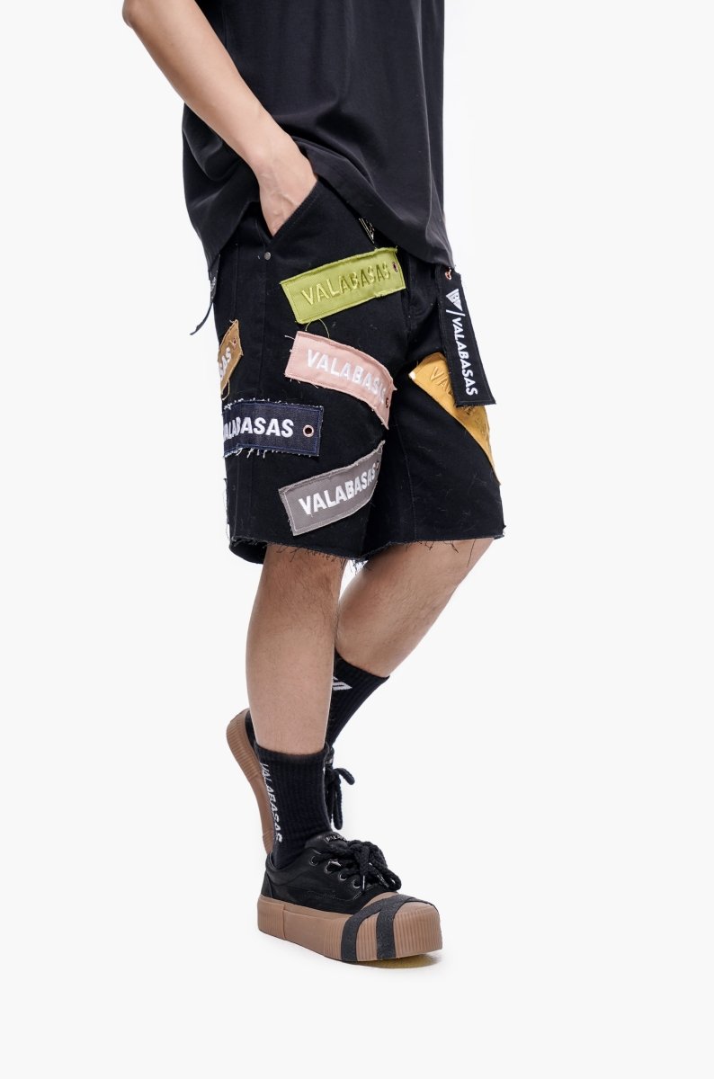 Banner Shorts Jet Black – Valabasas