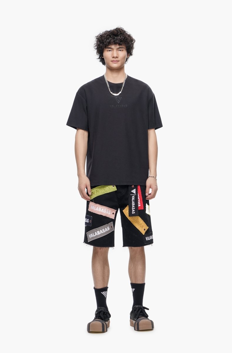 Banner Jorts Jet Black - Valabasas