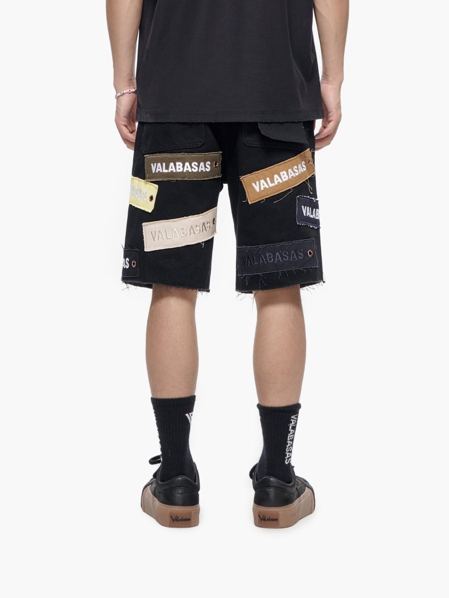Banner Shorts Jet Black – Valabasas